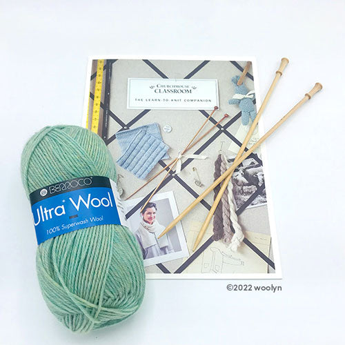 Beginning Knitting Kit - Woolyn