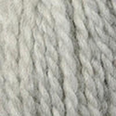 Detail of Blue Sky Woolstok 150g grey harbor, a pale grey.