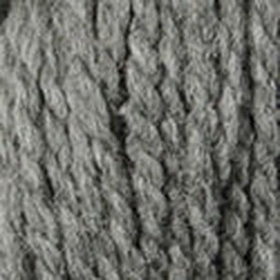 Detail of Blue Sky Woolstok 150g storm cloud, a medium dark grey.