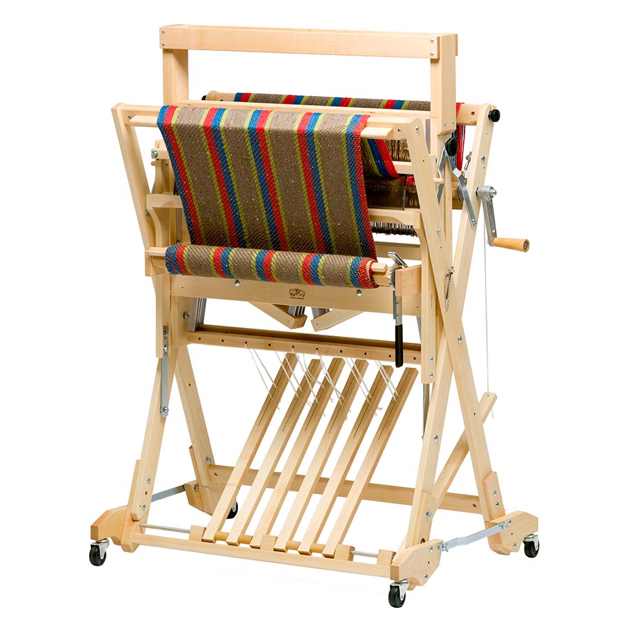 Picture of a Schacht Baby Wolf Loom folded.